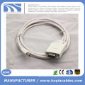 Nouveau modèle Mini Port d&#39;affichage DP Port Male to VGA Male Cable Adapter 6FT